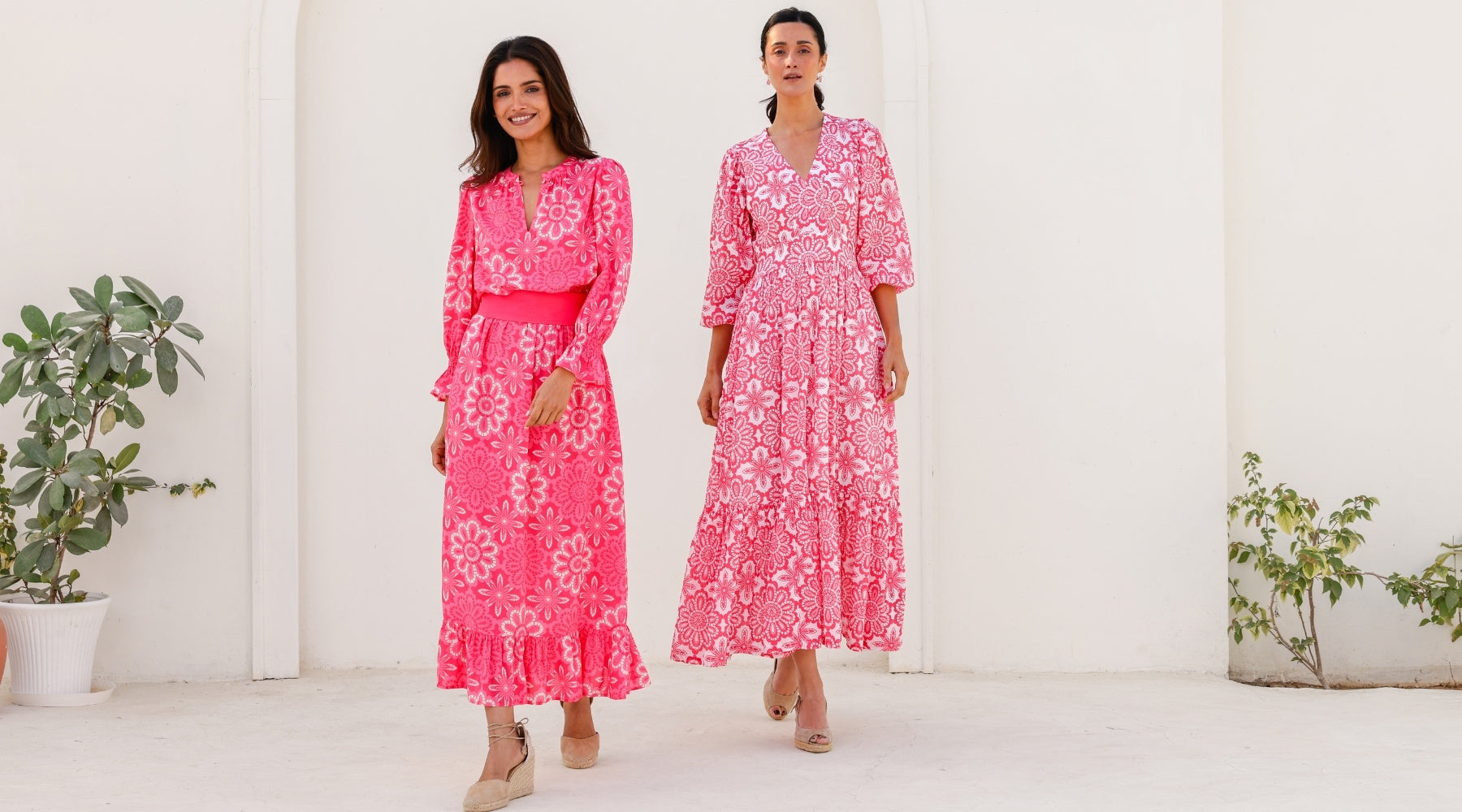 Women's Pink Maxi Dresses | Aspiga Women's Pink Maxi Dresses | Aspiga