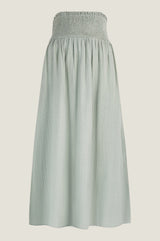 Brady Cheesecloth Skirt | Light Khaki