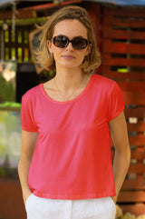 Short Sleeve T-Shirt | Raspberry