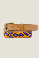 Cheetah Belt | Orange/Blue