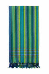 Classic Kikoy | Blue/Lime/Turquoise