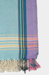 Kikoy Towel | Blue/Lilac