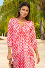 Buy the Look | Mykonos White/Red & Cami - Aspiga