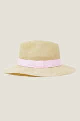 Panama Hat | Pastel Pink - Aspiga