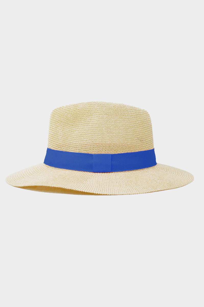 Panama Hat | Cobalt Blue