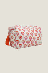 Medium Wash Bag | Hot Coral
