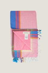 Classic Kikoy | Light pink/Blue