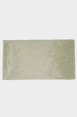 Beaded Clutch Bag | Silver/Champagne - Aspiga