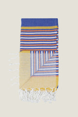 Classic Kikoy | Blue/Yellow/Orange