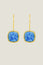 Lois Earrings | Blue Topaz