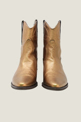 ALPE Camilla Short Cowboy Boots | Copper