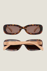 SOEK Vibe Toffee Tort Sunglasses | Tortoishell Brown - Aspiga