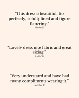 Billie Short Sleeve Organic Cotton Dress | Flower Stamp Cornflower/White