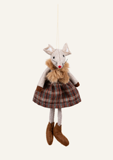 Tartan Mouse | Taupe