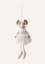 Ballerina Mouse | White