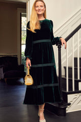 Clara Dress | Emerald