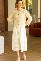 Crochet Cardigan | Cream