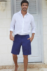 Men's Premium Linen Shirt | White