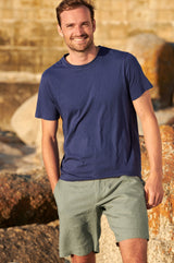 Men's Premium Linen Shorts | Khaki