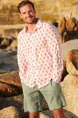 Men's Premium Linen Shorts | Khaki