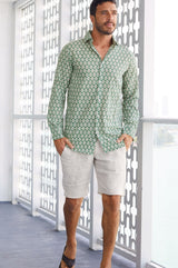 Men’s Premium Linen Shorts | Natural