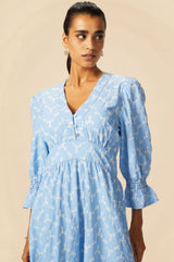 Hadlee Dress | Cornflower