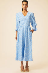 Hadlee Dress | Cornflower