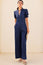 Tallulah Linen Jumpsuit | Navy