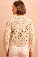 Crochet Cardigan | Cream