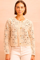 Crochet Cardigan | Cream