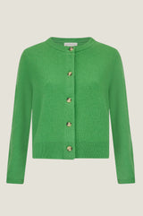 Merino Wool Brittany Cardigan | Green