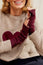 Merino Wool Fingerless Gloves | Wine