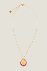 Santa Maria Necklace | Gold/Grenant