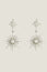 ASHIANA Northern Star Earrings | Silver