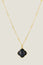 ASHIANA Clover Necklace | Navy