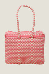 Bombon Mini Tote | Coral/Bone