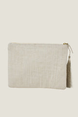 Coral Clutch | White/Gold