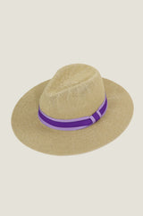 Panama Hat | Purple/ Lilac