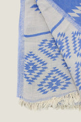 Pestemal Greek Absorbent Towels | Marina Blue