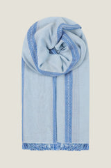 Organic Cotton Scarf | Blue
