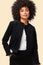 Frances Corduroy Jacket | Black