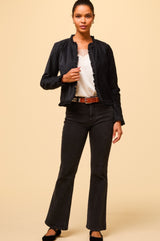 Frances Corduroy Jacket | Black
