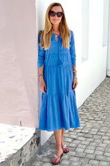 Willow-Embroidered-Dress-Marina-Blue