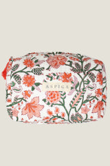 Large Wash Bag | Gardenia Pink/Green