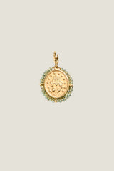 Santa Maria Charm | Gold/Midnight Blue