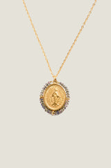 Santa Maria Necklace | Gold/Shiny Purple