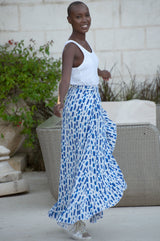 Organic Cotton Slub Vest | White