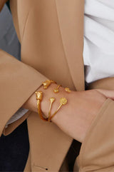 ASHIANA Penelope Bangle | Gold