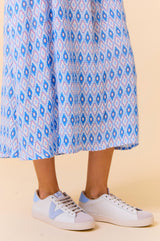 VICTORIA Berlin Low Top Trainer | White/Blue