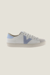 VICTORIA Berlin Low Top Trainer | White/Blue